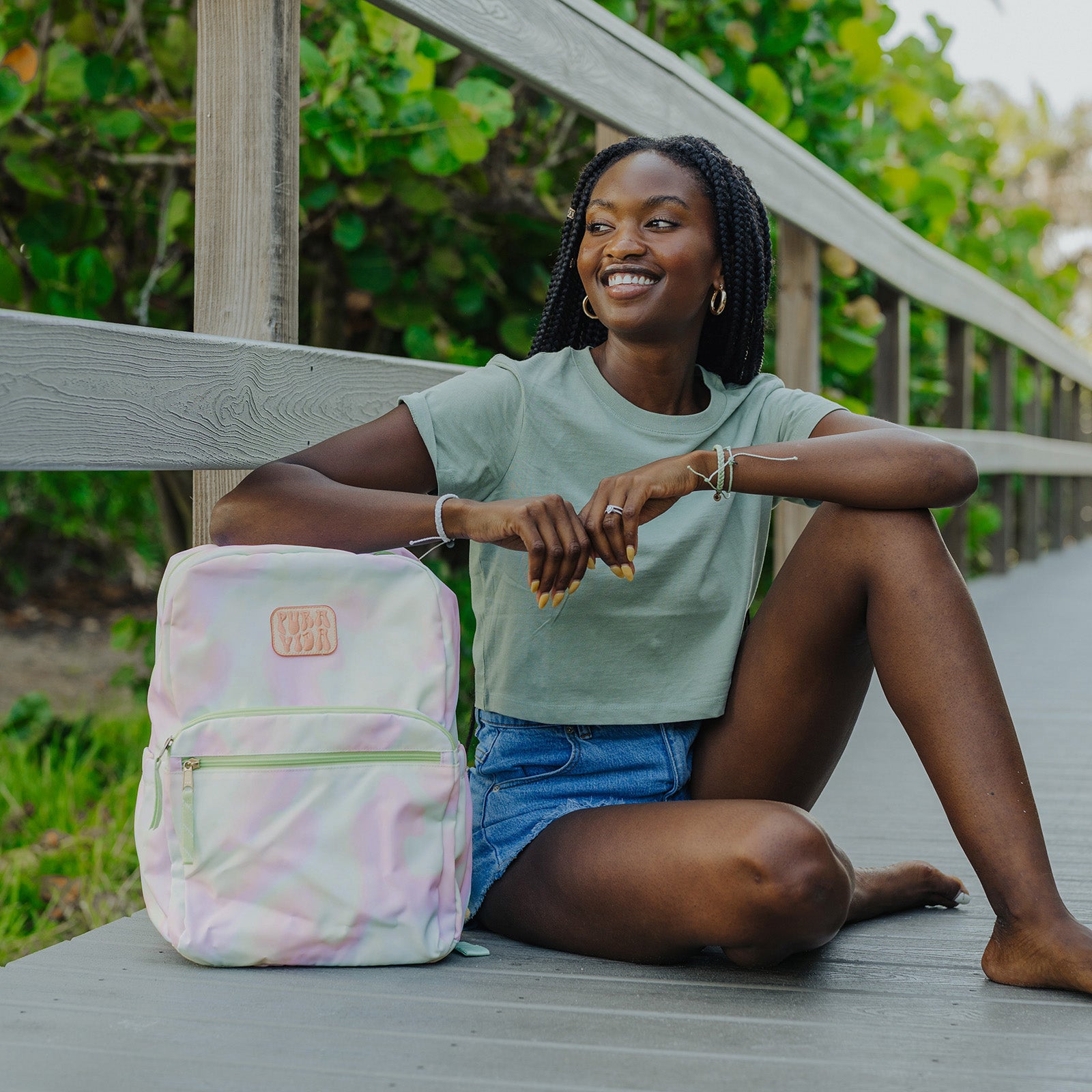 Watercolor Functional Backpack