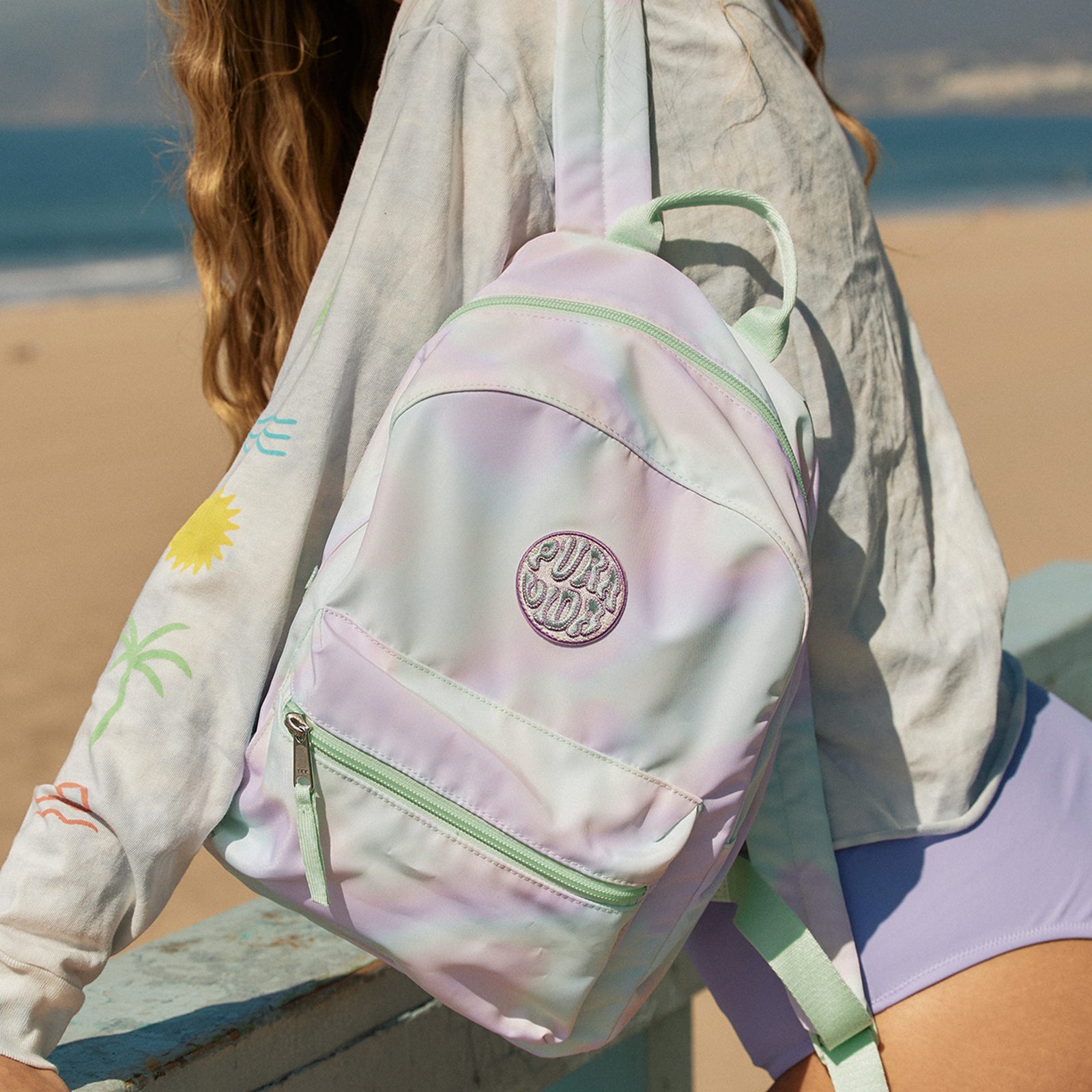 Watercolor Mini Backpack