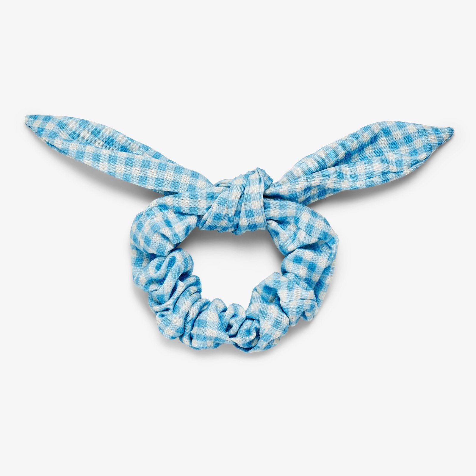 Gingham Scrunchie Bow