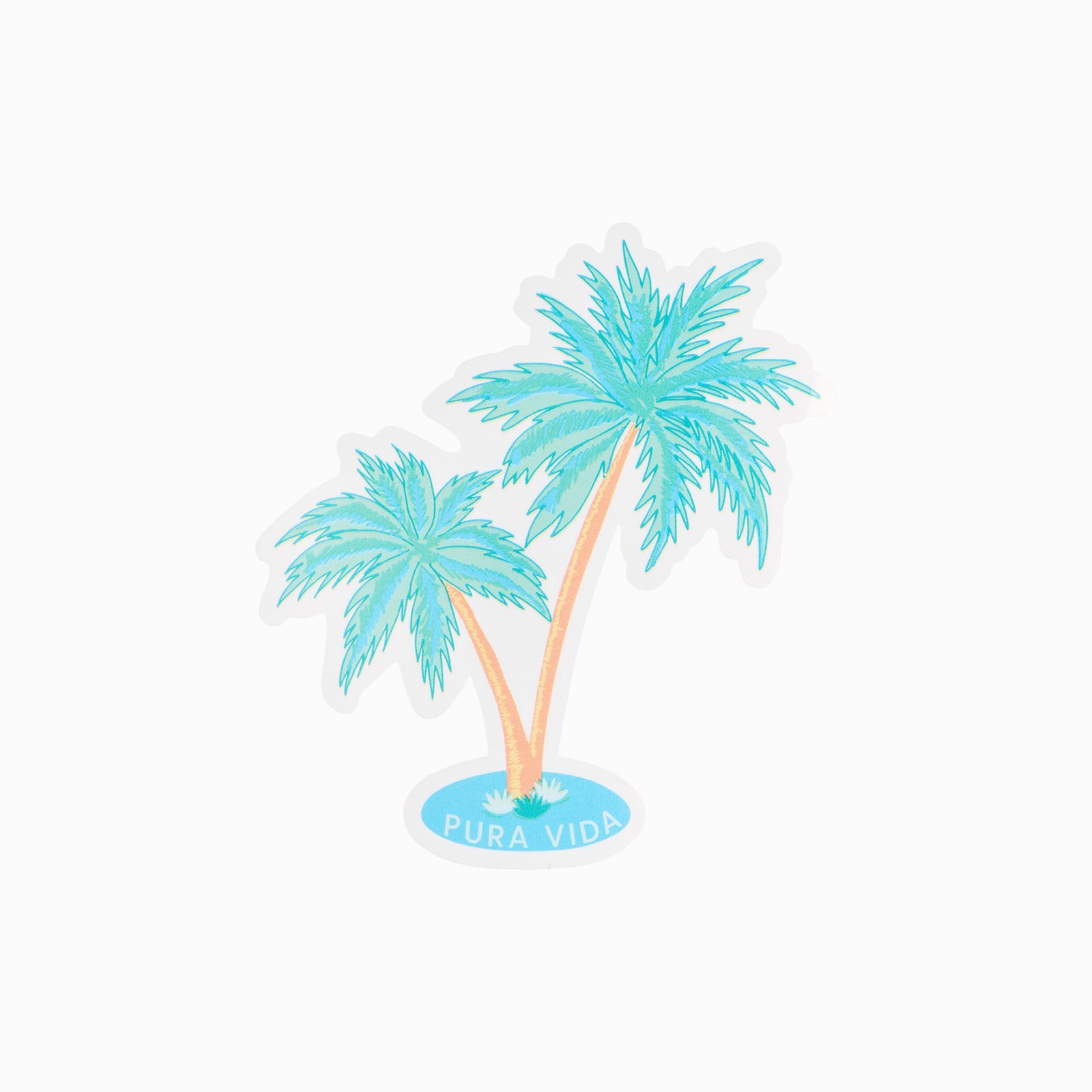 2 Palms Sticker