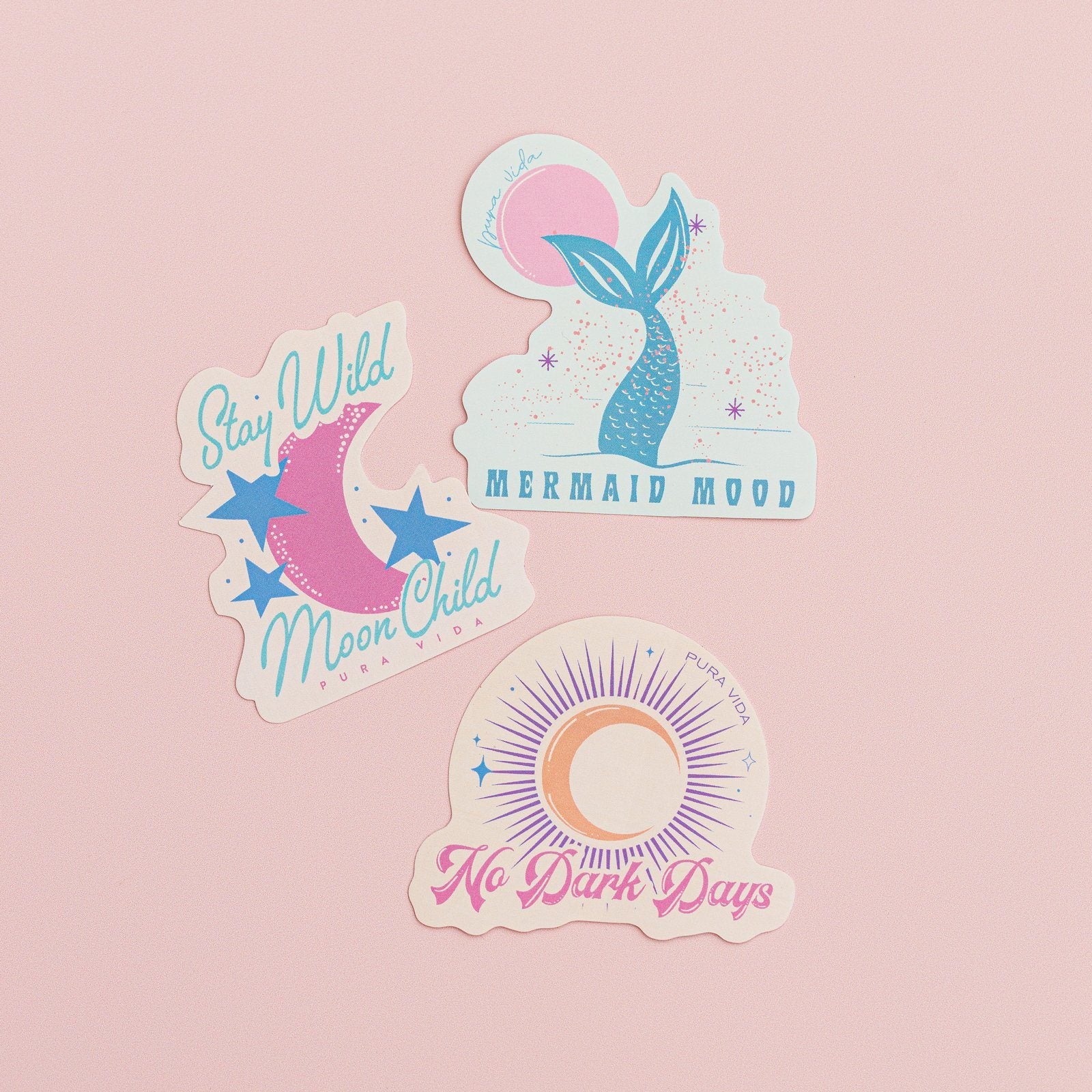 Mermaid Moon Sticker