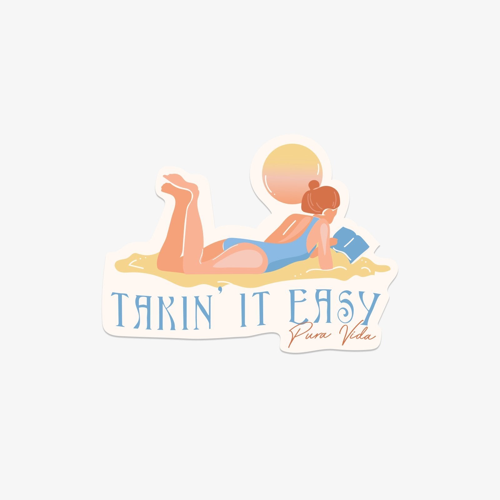 Takin' it Easy Sticker